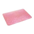 thumbnail image 2 of Haiem Sparkly Pink Glitter Front Door Mat Indoor Outdoor Entrance, Waterproof All-Season, All-Weather Doormat, Durable Flannel Fabric, Fade Resistant, Low Profile, 16x24in, 2 of 9