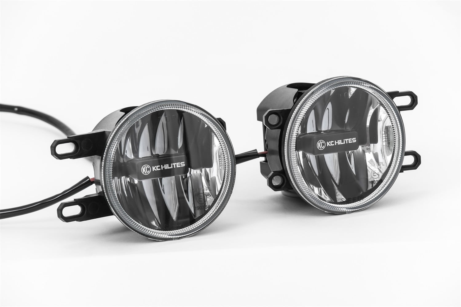 KC HiLites 501 Gravity LED G4 Fog Light; Amber; Pair;