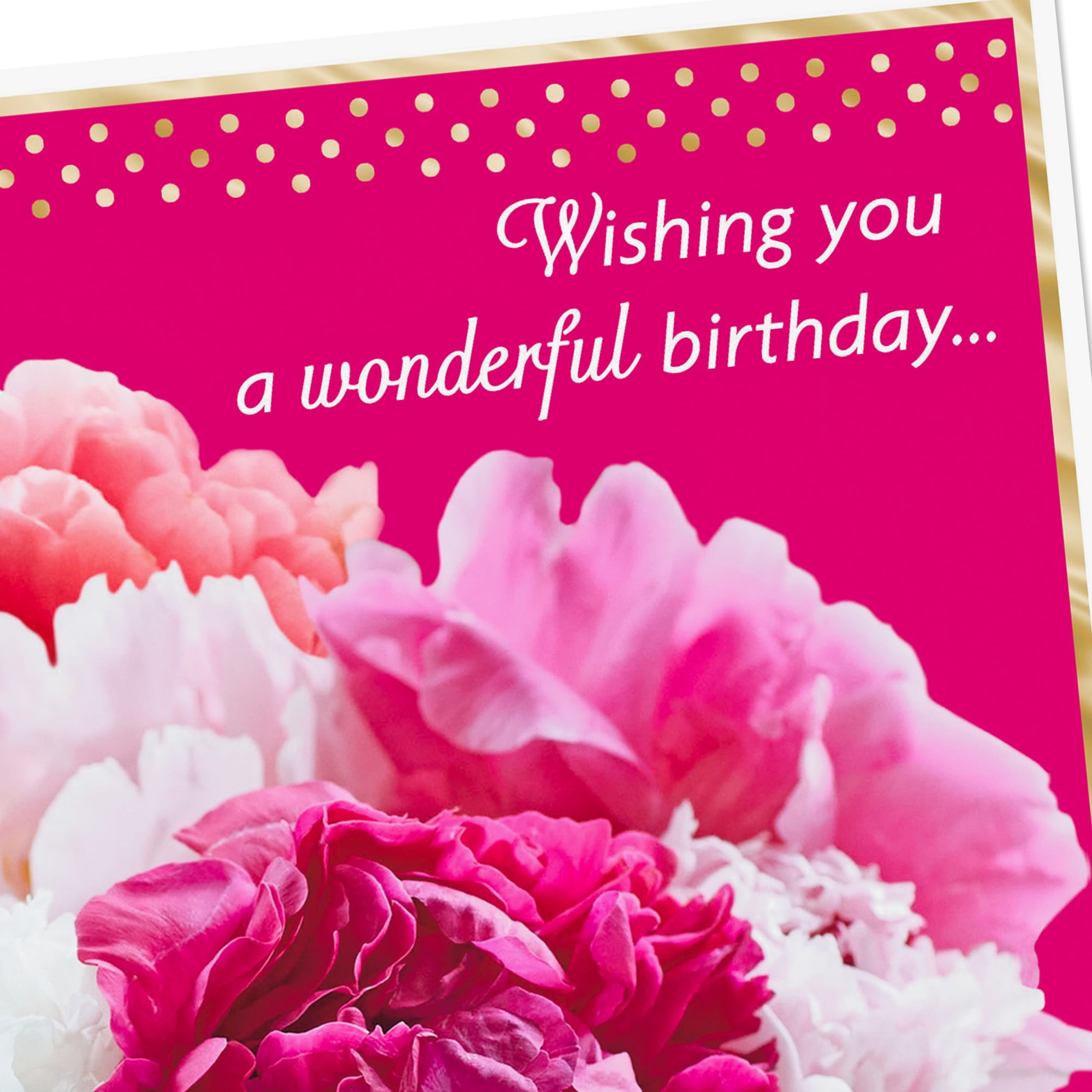 Hallmark Sentimental Studios A Hmk Co. Birthday Card For Anyone - Bouquet
