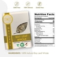 thumbnail image 4 of Pride Of India Natural Bay Leaf Whole- 1 oz (29 gm) Resealable Pouch Whole Spice, 4 of 8