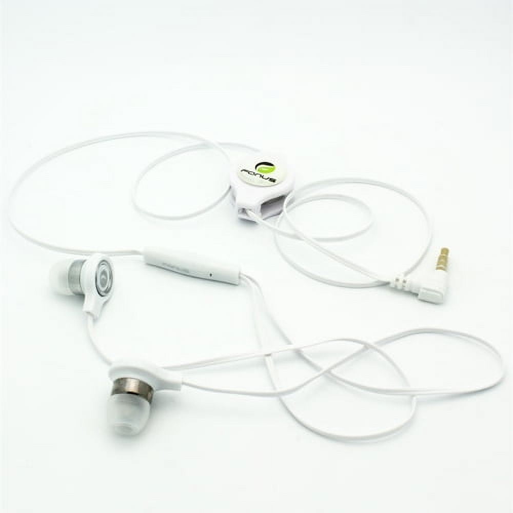 Retractable Earphones Headphones for Motorola Moto G 5G (2022)/Moto G 5G (2023)/Moto 5G (2024)/Moto 5G (2025) - Hands-free Headset Handsfree Earbuds Earpieces Microphone