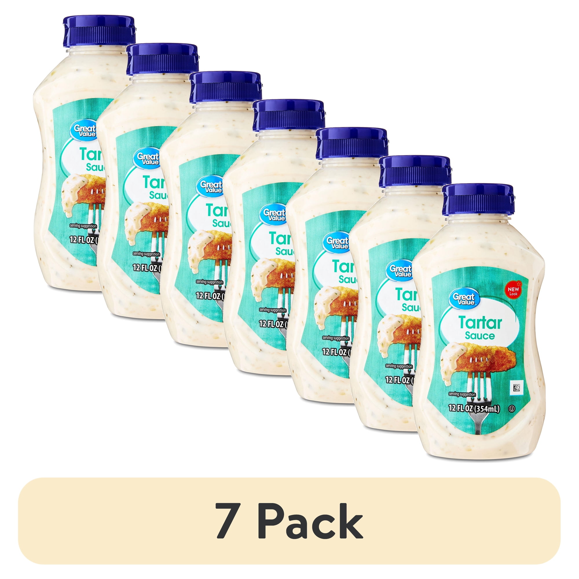 (7 pack) Great Value Tartar Sauce, 12 fl oz