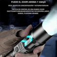thumbnail image 3 of Rechargeable LED Flashlight with Digital Zoom for Camping and Outdoor Activities USB Handheld Light, 3 of 5