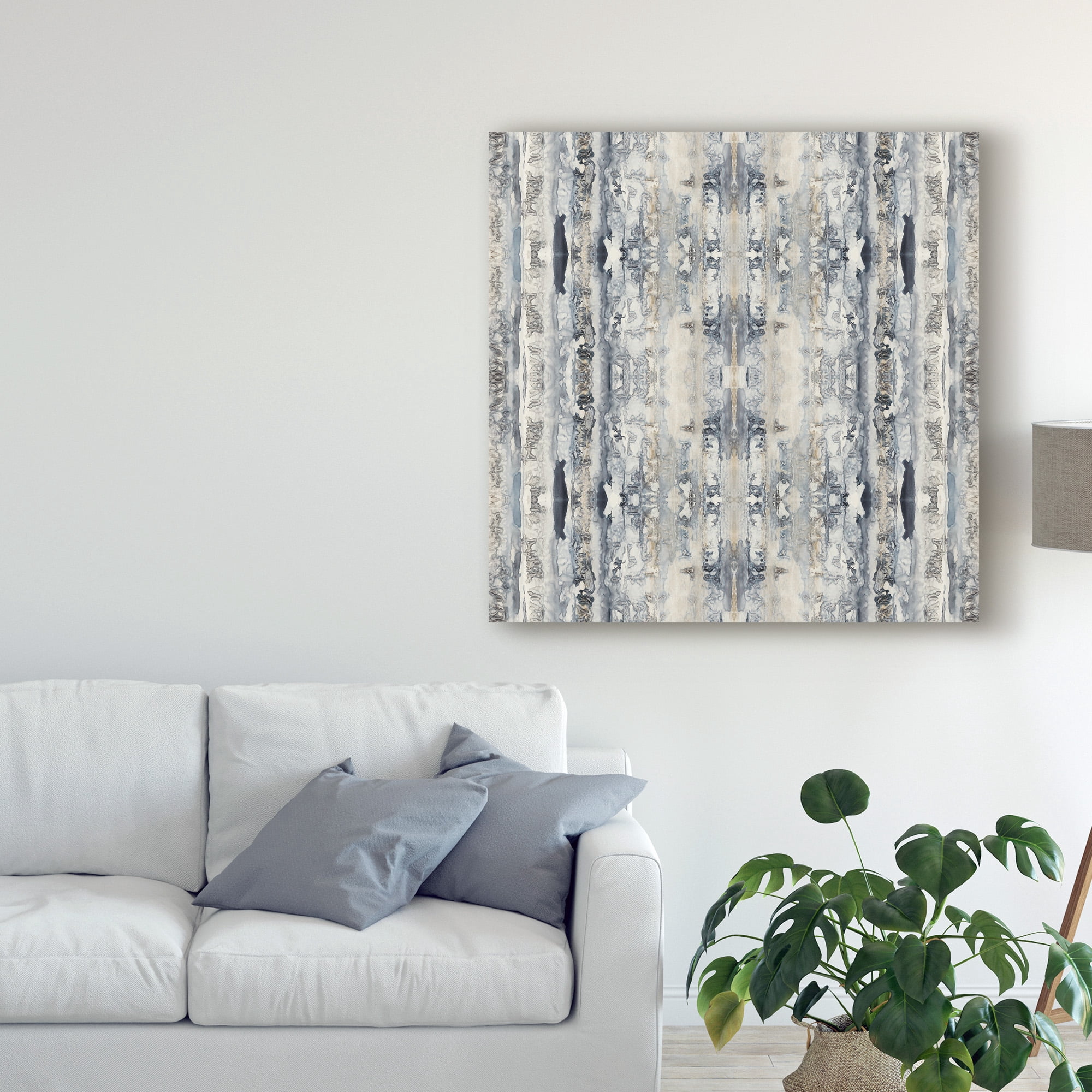 Trademark Fine Art 'Mirrored Strata I' Canvas Art by Jennifer Goldberger