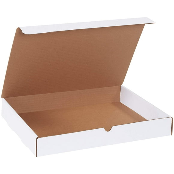 BOX USA BMIBMS500 15 1/8"L x 11 1/8"W x 2"H, White (Pack of 50)