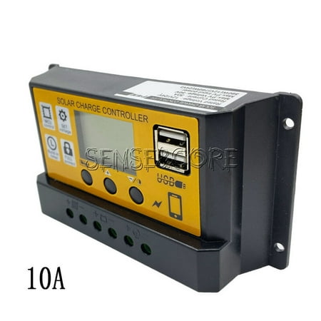 

12/24V 10/20/30A Simple Solar Controller PWM Charge Discharge Solar Controller