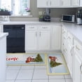 thumbnail image 4 of Kitchen Rug Mat Christmas Tree Stars, Set of 2, Anti-Fatigue Non-Skid Washable Kitchen Runner Rugs, Farmhouse Xmas Gifts Balls Soft Comfort Rug for Kitchen, Floor Home, Front of Sink, Laundry, 4 of 6
