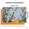 thumbnail image 6 of Yayeee Doormat for Indoor Entrance 32" x 20" Non Slippery Floor Rug, Colorful Leaves, 6 of 8