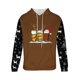 thumbnail image 5 of Sudadera con capucha para hombre, estilo casual, con cuello redondo, estampado, manga larga, blusa de poliéster, 5 of 5