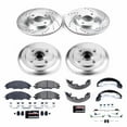 thumbnail image 3 of PowerStop Front and Rear Z23 Evolution Sport Brake Pad Rotor Drum and Shoe Kit Fits: FORD Select Models K15194DK, 3 of 10