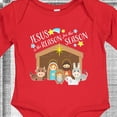 thumbnail image 4 of Inktastic Jesus is the Reason for the Season Christmas Nativity Boys or Girls Long Sleeve Baby Bodysuit, 4 of 5