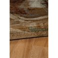 thumbnail image 3 of Linon Emporium Cavern Power Loomed Polypropylene 5'x8' Rug in Gold, 3 of 5