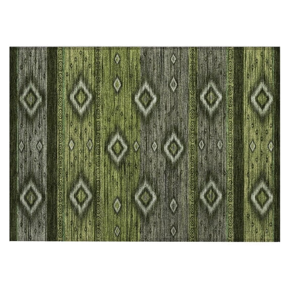 Dalyn Rugs Machine Washable Indoor/Outdoor Chantille Aloe 1'8" x 2'6" Rug