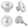 thumbnail image 4 of Easter Kitchen Hardware: Fluorescent Drawer Pulls - Round 4-Pack, Glow-in-the-Dark Knobs for Cabinets, Wardrobes, and Dressers, 4 of 6