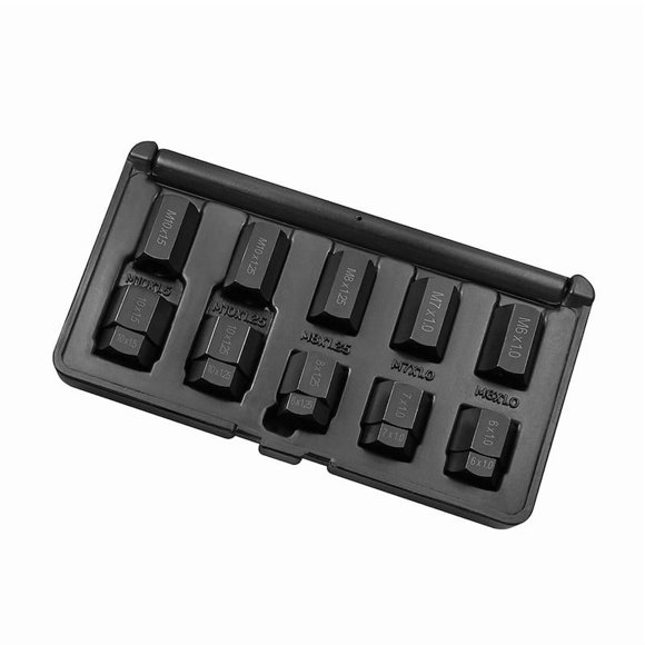 Helix Racing Stud Removal Tool 390-9725 Black; 10 Pieces