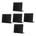 thumbnail image 3 of OATIPHO 5Pcs Black Chalkboard Signs for Table Message Writing and Menu Label Display, 3 of 8
