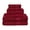 Burgundy, variant on KAHAF COLLECTION 6 Piece Towel Set Gray – 100% Ringspun Cotton Soft & Highly Absorbent – Includes 2 Bath Towels, 2 Hand Towels & 2 Washcloths – Quick Dry, Durable, and Luxurious Bathroom Essentials