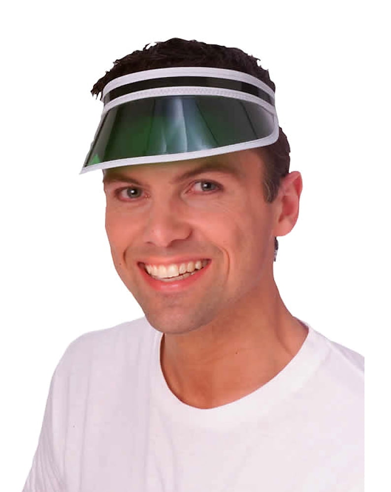 Green Eye Shade Visor Rubies