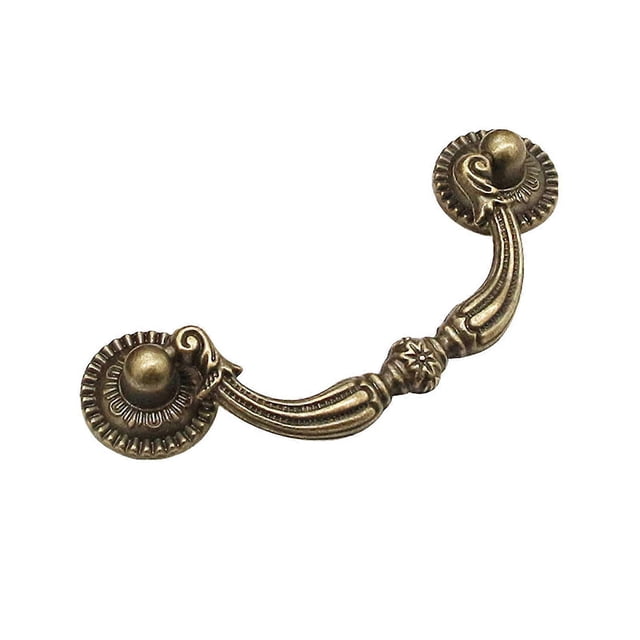 Vintage Drawer Cabinet Pull Knobs Zinc Alloy Antique European Drawer Pulls for Kitchen Cupboards Shoe Racks