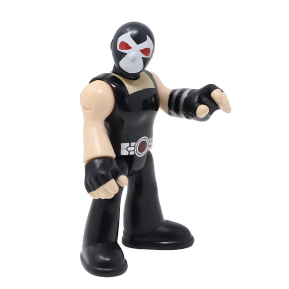 Imaginext Replacement Part for Collectible Fisher-Price Inspired by DC Superfriends Gotham City Jail Playset W9642 - Replacement Poseable Villain Bane Figure in Black Suit