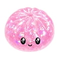 thumbnail image 2 of Dumpling Squishy Mystery Glitter Squishy Dumpling Toy Bao Bun Stress Ball Soft Sensory Fidget Squeeze Toy Desk Gift for Kids Adults,Glitter Pink(2026 Upgrade), 2 of 8