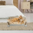 thumbnail image 3 of tredstone Cat Scratcher Pad Couch Bed Sleeping Pet Cat Scratching Board for Rest, 3 of 8