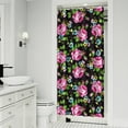 thumbnail image 2 of Waterproof Pioneer Shower Curtain 36x72 Inch Polyester Unique Colorful Floral Shower Curtain for Bathroom Hotel Home Decor with 7 Plastic Hooks, 2 of 5