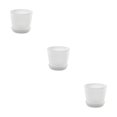 thumbnail image 4 of kurtrusly Modern Decorative Flower Pots Easy To Maintain Various Colors And Sizes transparent M pot+M tray 3Set, 4 of 6