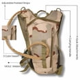 thumbnail image 5 of M MCGUIRE GEAR Hydration Backpack, Multi-Pocket Hiking Backpack with Hydration Bladder, Water-resistant Nylon Water Bladder for Running, Cycling, and Biking, 3L/100 oz. (3-Color Desert)., 5 of 5