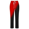 thumbnail image 4 of WXLWZYWL High Waisted Sweatpants for Women Gradient Baggy Jogger Casual Pants Casual Baggy Fall Lounge Trousers, 4 of 4