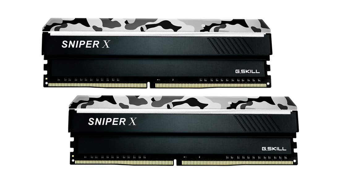 G.Skill SniperX F4-3600C19D-16GSXWB (DDR4-3600 8GB×2)-