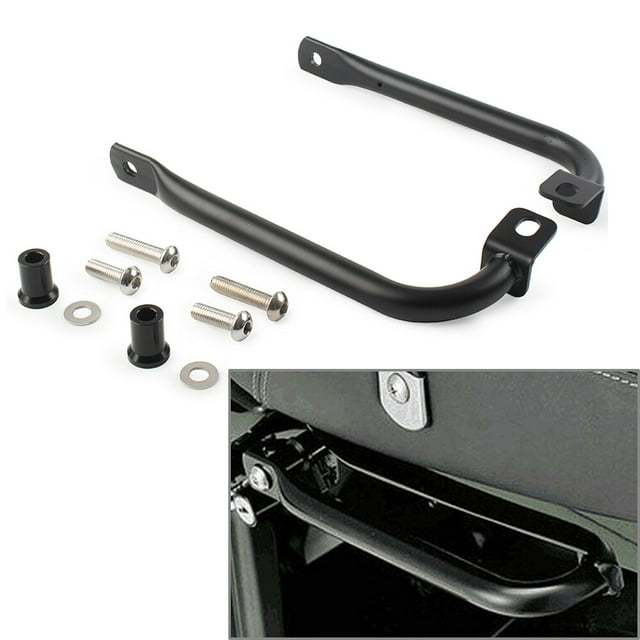 Passenger Rear for SEAT Handle Grab Bar Hand Rail for Kawasaki Z900RS 2018-23 Black