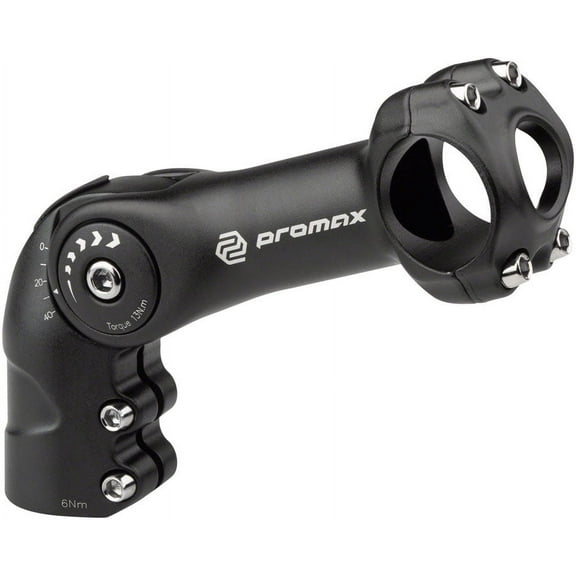 Promax MA-595 31.8mm, Length 110mm, Adjustable Threadless Stem Black