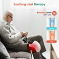 Snailax Cordless Knee Massager, Heat Therapy and Vibration Knee Pain