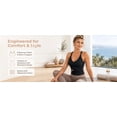 thumbnail image 4 of Women’s Ribbed Tank Tops with Built in Bras Sleeveless V Neck Spaghetti Strap Racerback Fitted Tee Summer Work Out Tank Tops for Women, 4 of 7