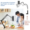thumbnail image 4 of Tablet Stand compatible with Bed, Adjustable and Foldable Tablet Stand Holder with 360 Degree Rotation, 4 of 4