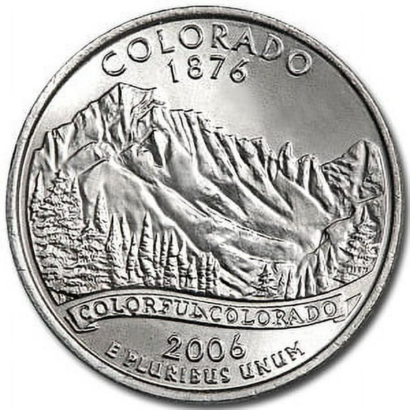 2006-P Colorado State Quarter BU