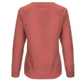 thumbnail image 5 of Xcmzpl Womens Sweatshirts Casual Solid Color Crewneck Sweatshirt Athletic Pullover Tops Work Long Sleeve Shirts Early Fall Fashion, 5 of 5