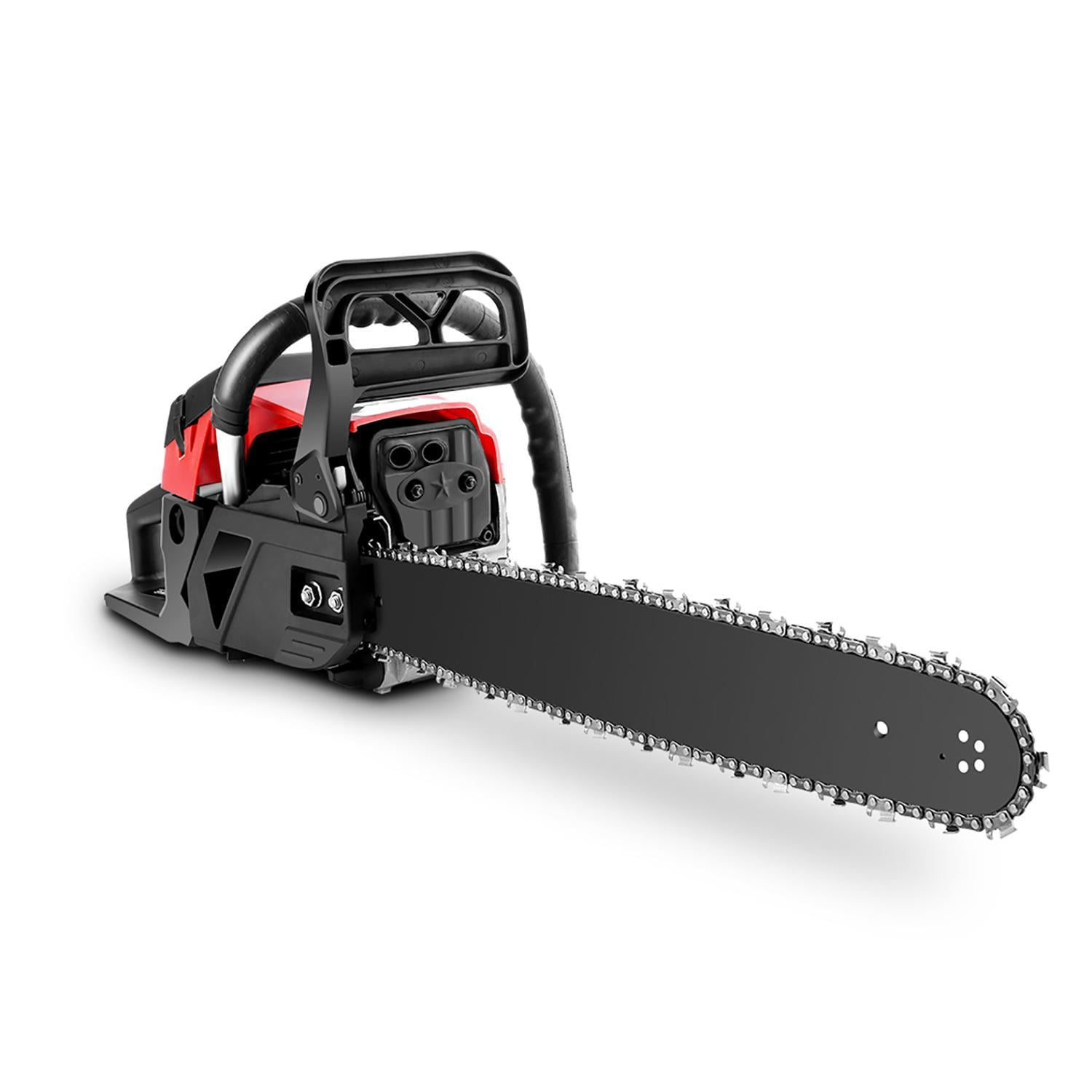 20inch Gas Chainsaw, 58CC 2Cycle 3.5HP Gas Powered Chainsaw with 2