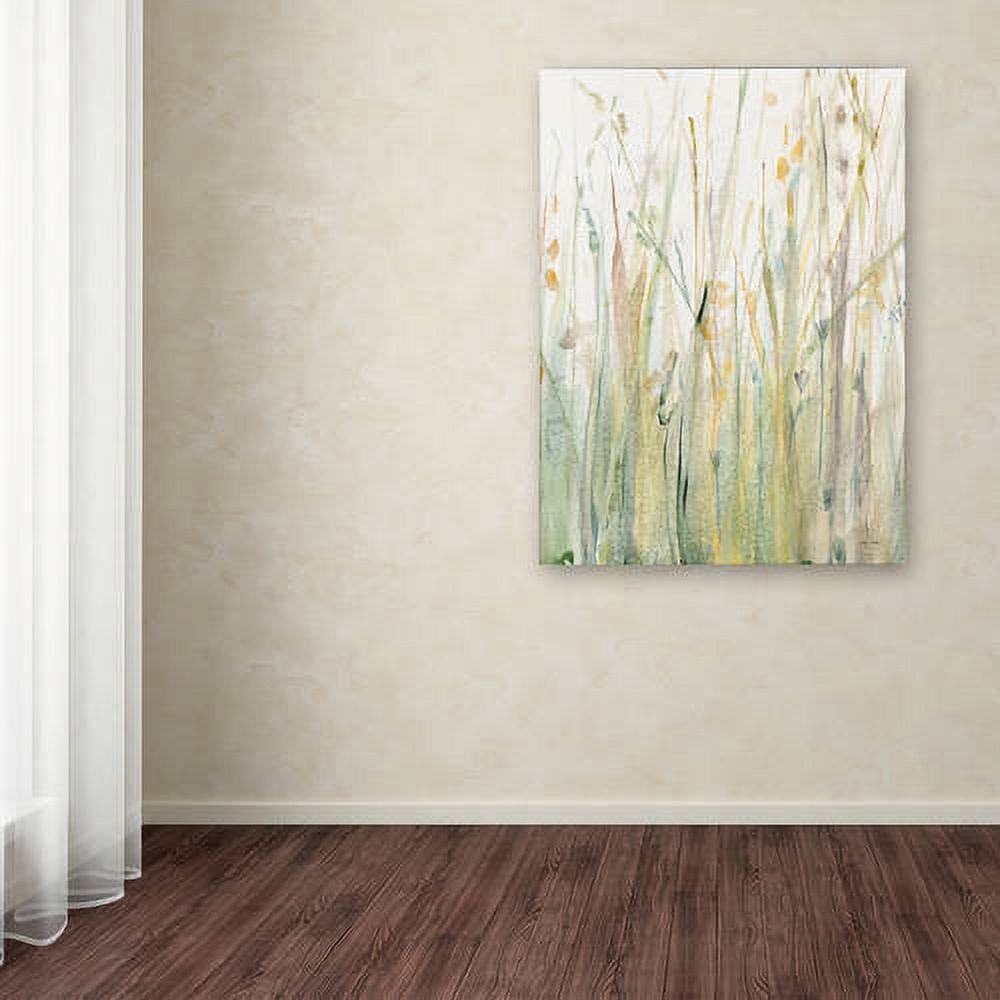 Trademark Fine Art "Spring Grasses I Crop" Canvas Art by Avery Tillmon