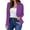 Purple, variant on Vedolay Womens Tops Casual Women Plus Size Button Casual Open Front Long Sleeves Work Office Blazer Jacket,Green M
