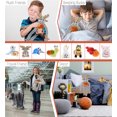 thumbnail image 3 of DolliBu Moose Stuffed Animal with Basketball Plush - Soft Moose with Long Arms, Adorable Playtime Plush Toy, Cute Wildlife Gift, Plush Doll Animal Toy for Kids and Adults - 21 Inch, 3 of 6