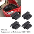 thumbnail image 4 of 1472872 00 C, Direct Replacement Front Bumper Hood Buckle Car Hood Box Clip  For Model 3 2017 To 2023, 4 of 8