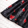 thumbnail image 5 of Valentine's Day Toddler Baby Girl Love Heart Printings Sleeveless Dress Ribbed Cardigan Two-Piece Set 9M-4Y, 5 of 5
