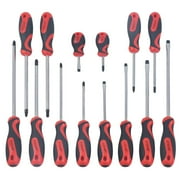 king screwdriver set w/stand, slotted, phillips, pozi, and star (26-pc set)