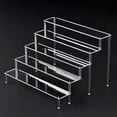 thumbnail image 3 of Mosiee 2-5 Layers Acrylic Display Stand Perfume Figurine Transparent Storage Rack, 3 of 8