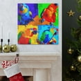 thumbnail image 5 of Colorful Conures Pop Art - Canvas, 5 of 10