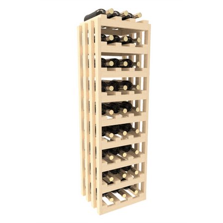 27 Bottle Wall Wine Rack – 3 column - 4 Foot