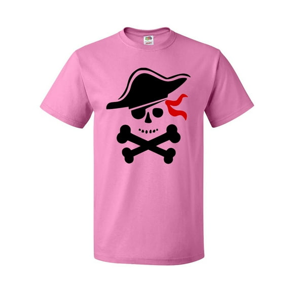 Inktastic Pirate Skull and Cross Bones T-Shirt