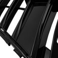 thumbnail image 2 of Chrome Front Upper & Lower Bumper Grille Grill Set Fit for  2018-2019 Honda Accord Black, 2 of 5